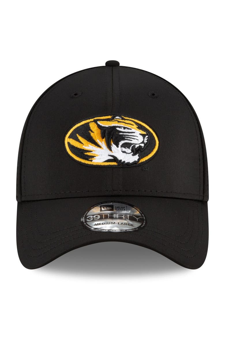New Era Men's New Era Black Missouri Tigers Campus Preferred 39THIRTY Flex Hat, Alternate, color, 