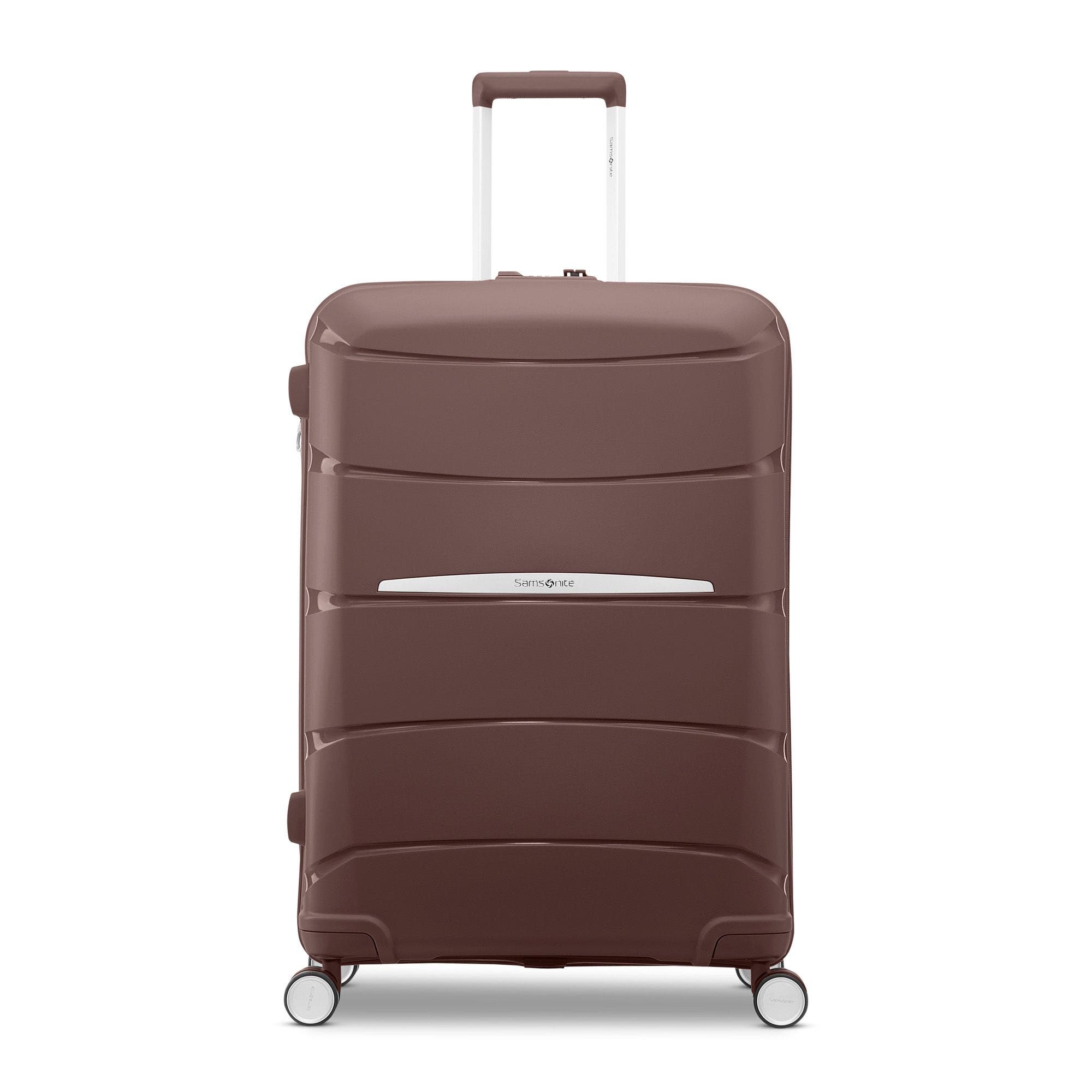 Samsonite Outline Pro Medium Spinner, Main, color, Cocoa Chocolate Mauve