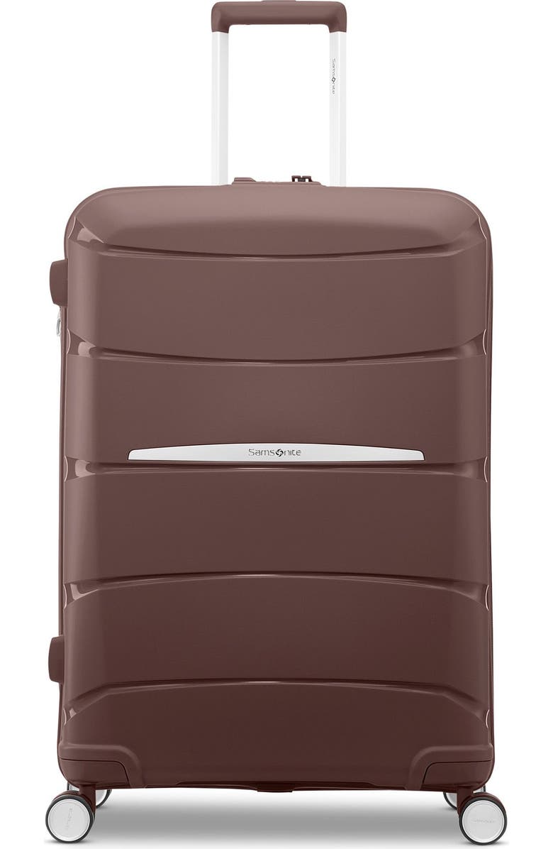 Samsonite Outline Pro Medium Spinner, Main, color, Cocoa Chocolate Mauve