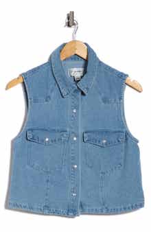 Vigoss Sleeveless Denim Shirt