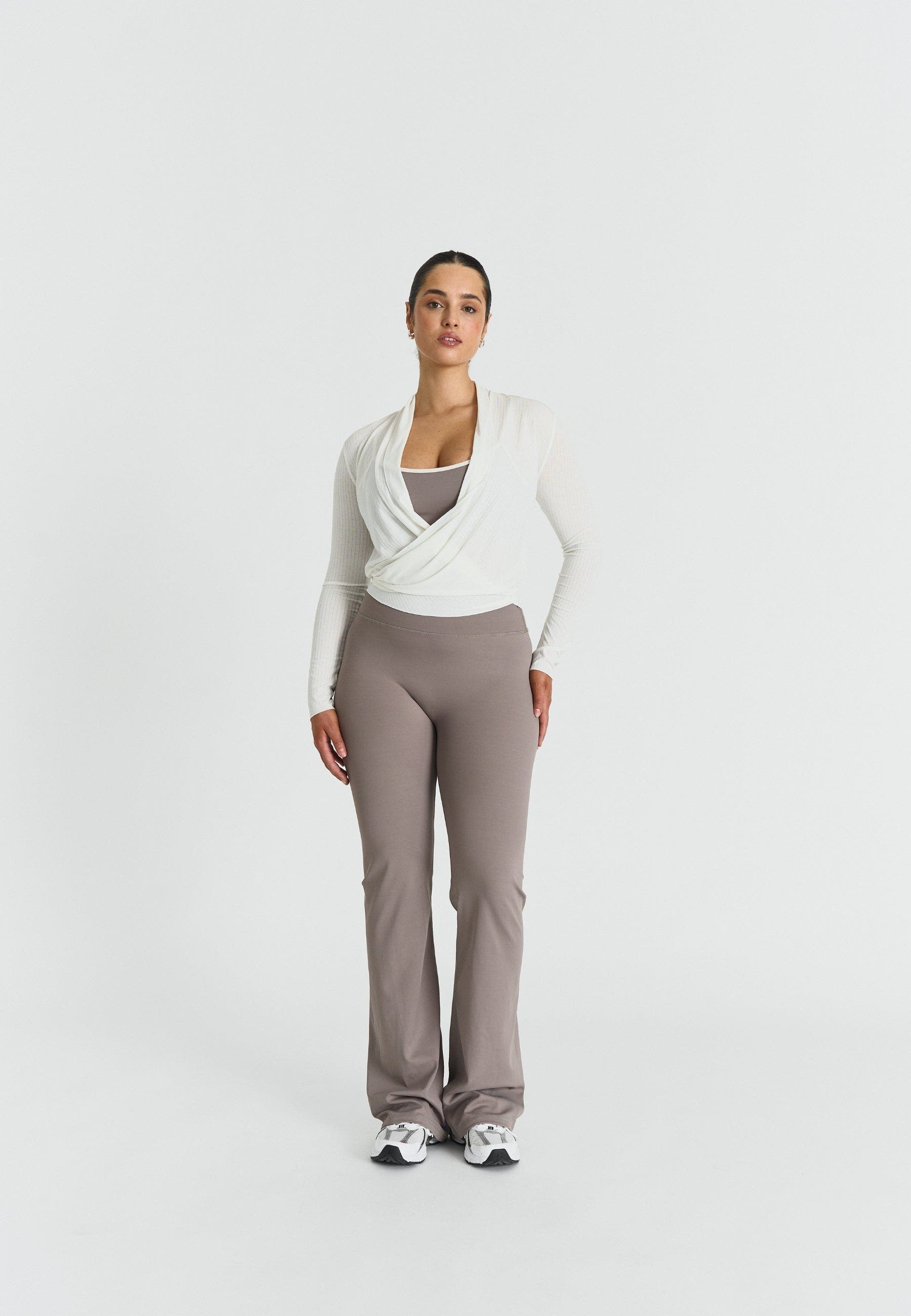 Sisterly Tribe Softsculpt Flared Leggings (Women) | Nordstrom