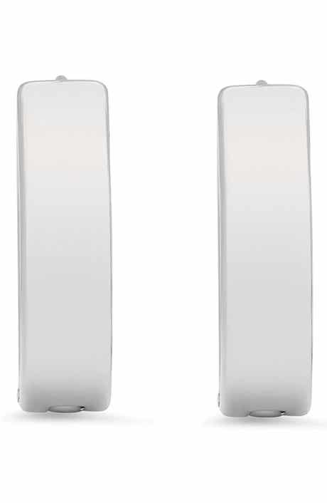 Wide Hoop Earrings