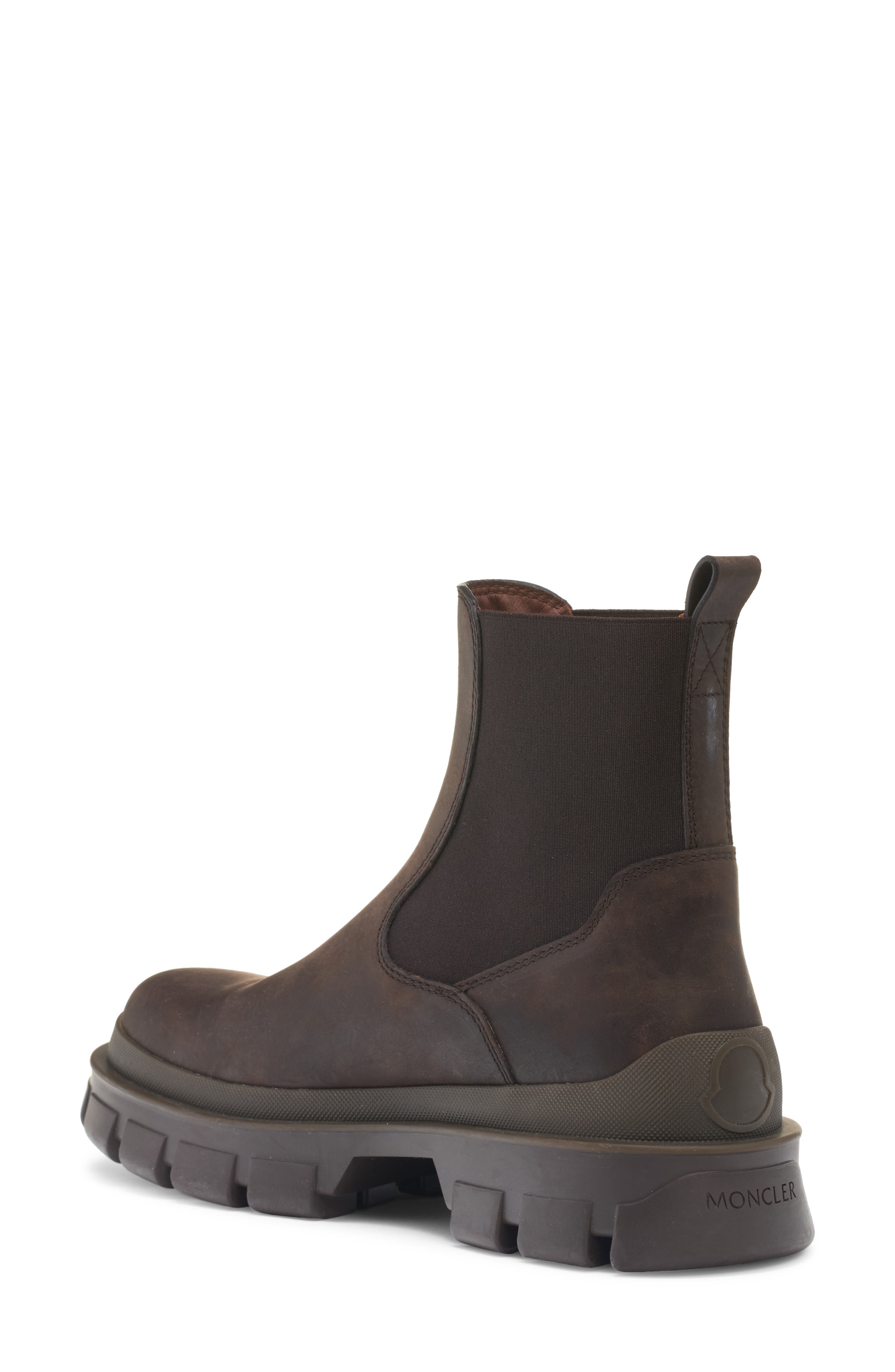 Moncler Hevea Lug Sole Chelsea Boot, Alternate, color, 