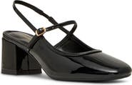 Madden Girl Eastt Faux Leather Slingback Pump