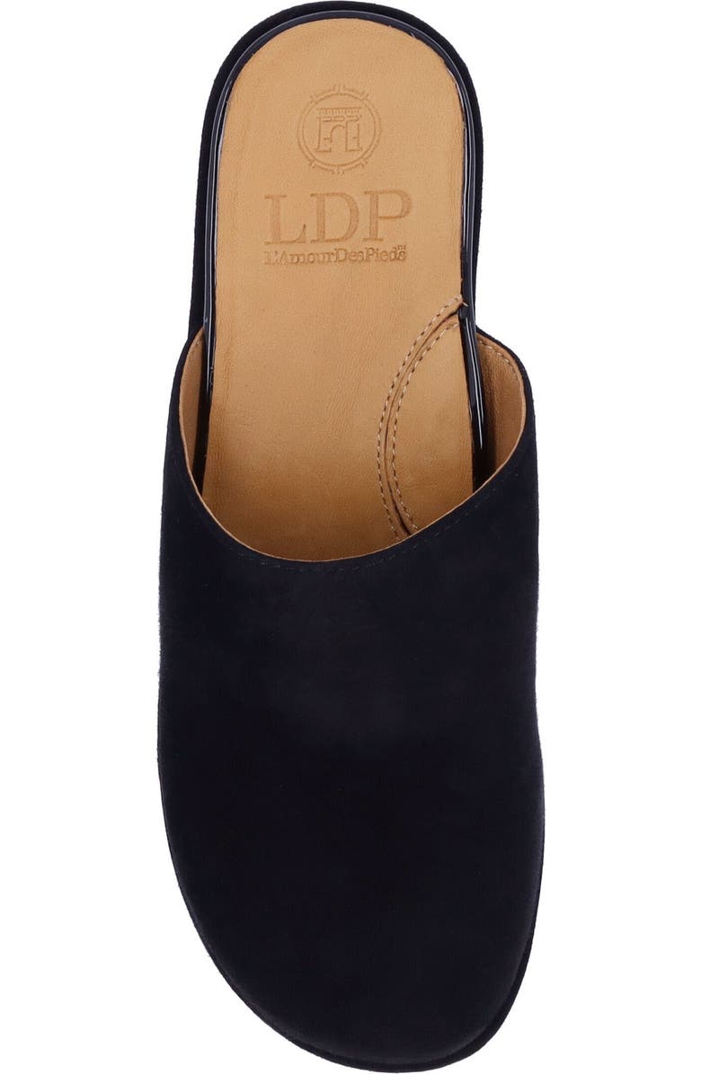 L'Amour des Pieds Galana Platform Mule, Alternate, color, Black