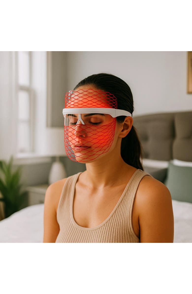 PURSONIC Firming, Lifting & Radiance Skincare Set - 7-in-1 LED Light Therapy Face Mask & Sculpting Wand Set, Alternate, color, Multicolor