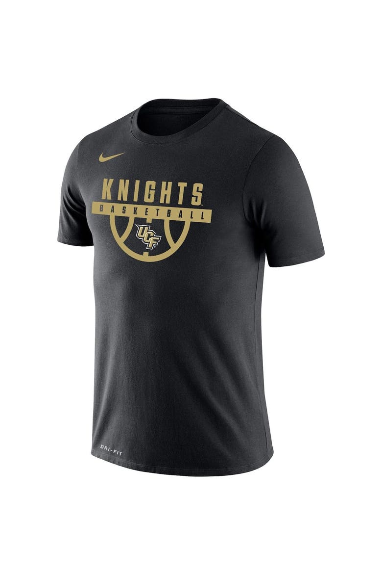 Men's Nike Black UCF Knights Basketball Drop Legend Performance T-Shirt, Alternate, color, Black