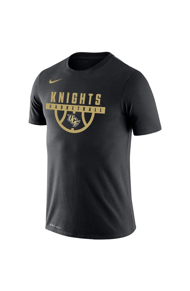 Nike Men's Nike Black UCF Knights Basketball Drop Legend Performance T-Shirt, Alternate, color,