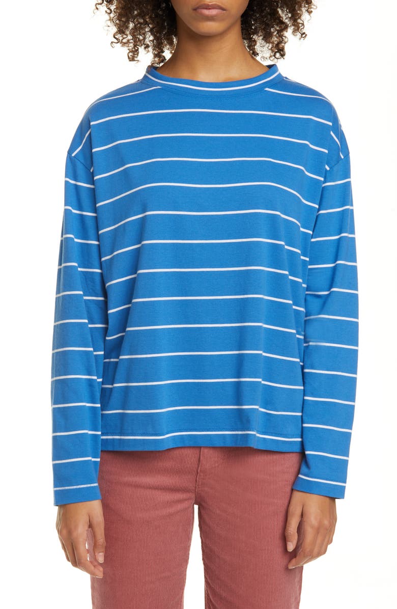 Entireworld Type C Version 9 Stripe Long Sleeve Tee, Alternate, color, 