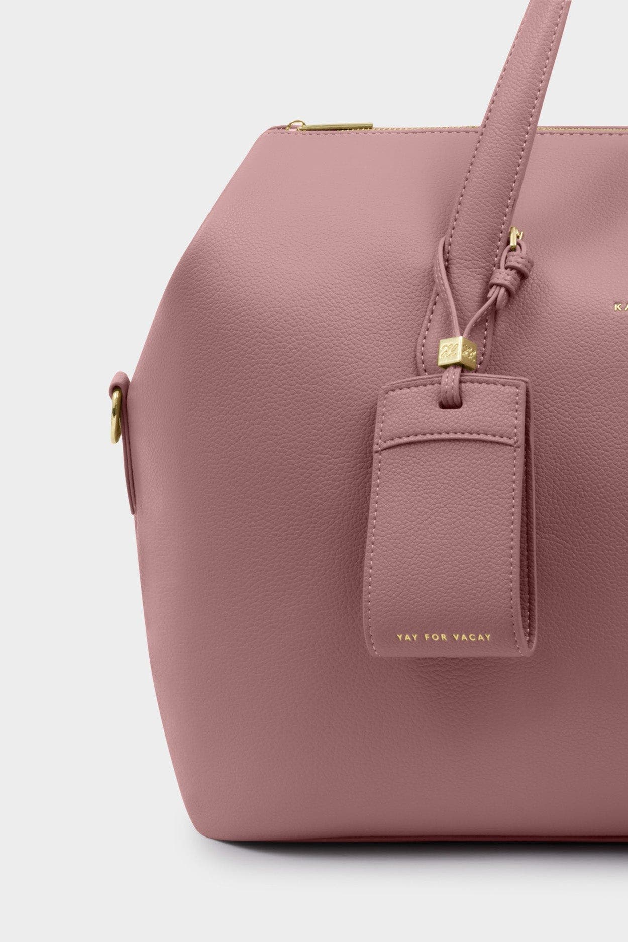 Katie Loxton Milan Cabin Bag in Deep Rose, Alternate, color, Deep Rose