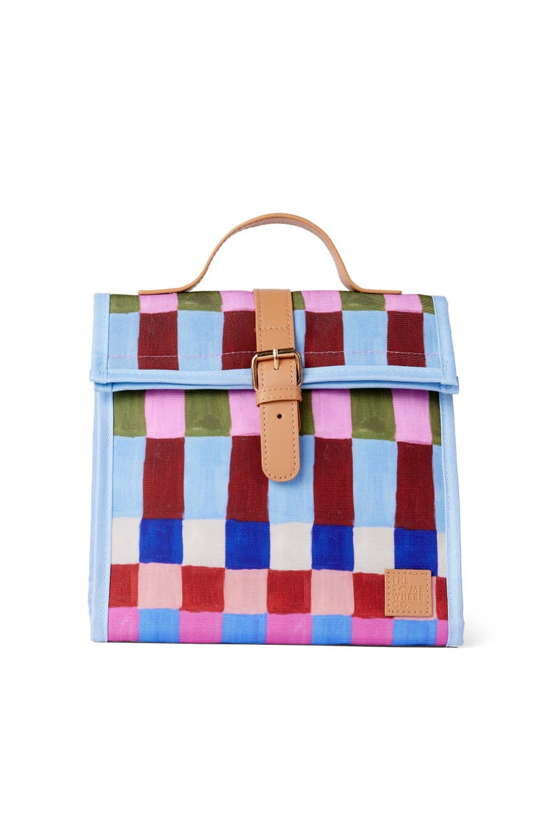 The Somewhere Co Hopscotch Lunch Satchel, Main, color, Hopscotch