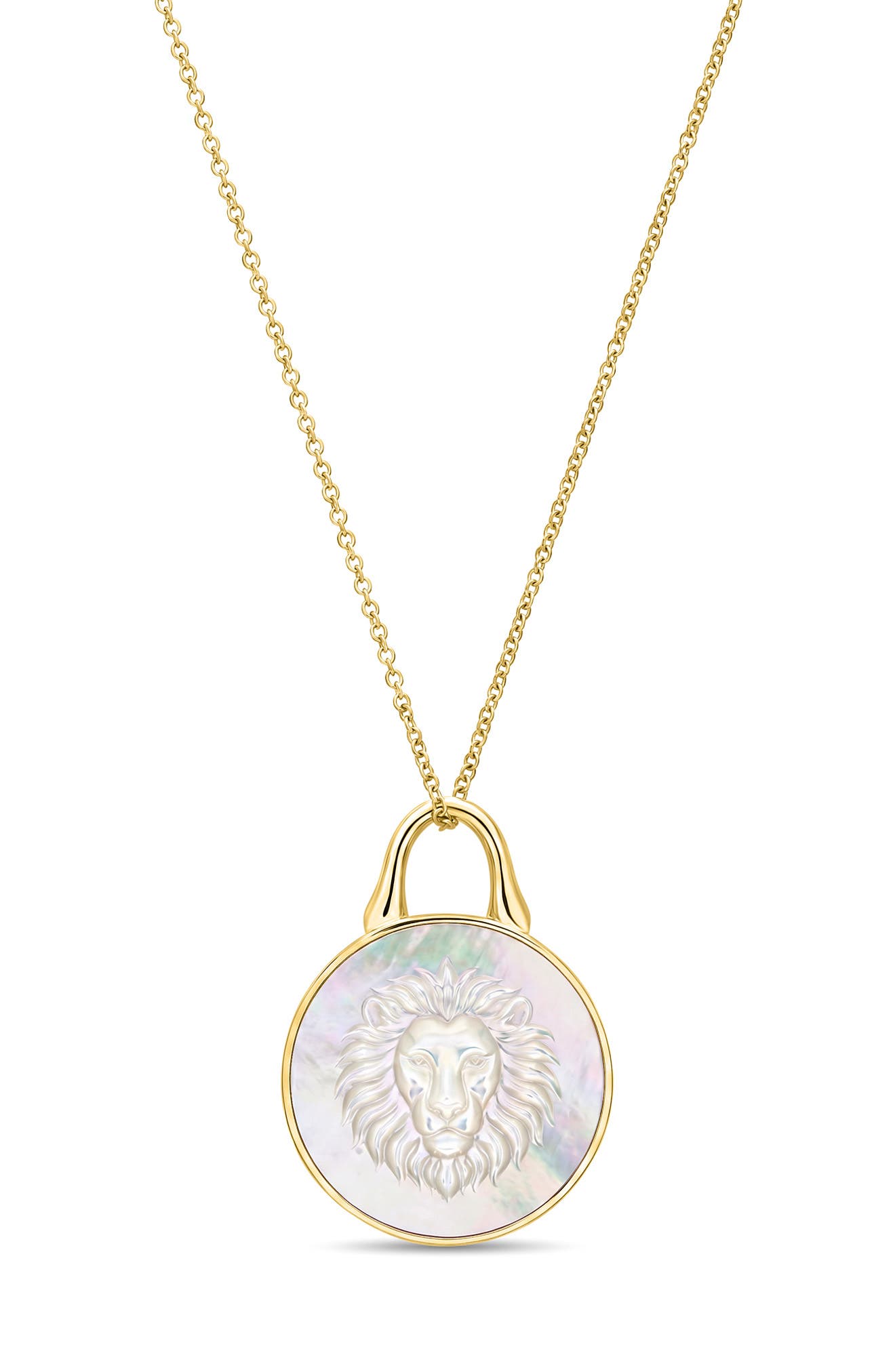 selected 14K YG AND MOTHER-OF-PEARL