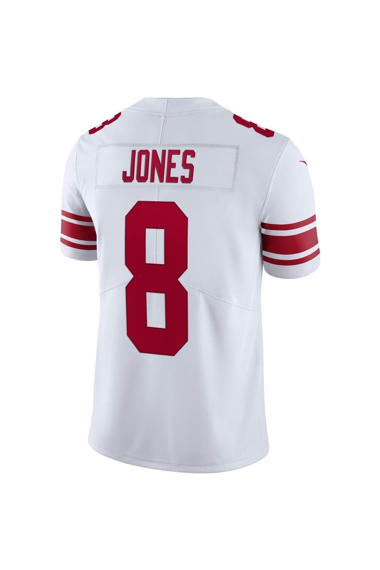 Men's Nike Daniel Jones White New York Giants Vapor Limited Jersey, Alternate, color, White