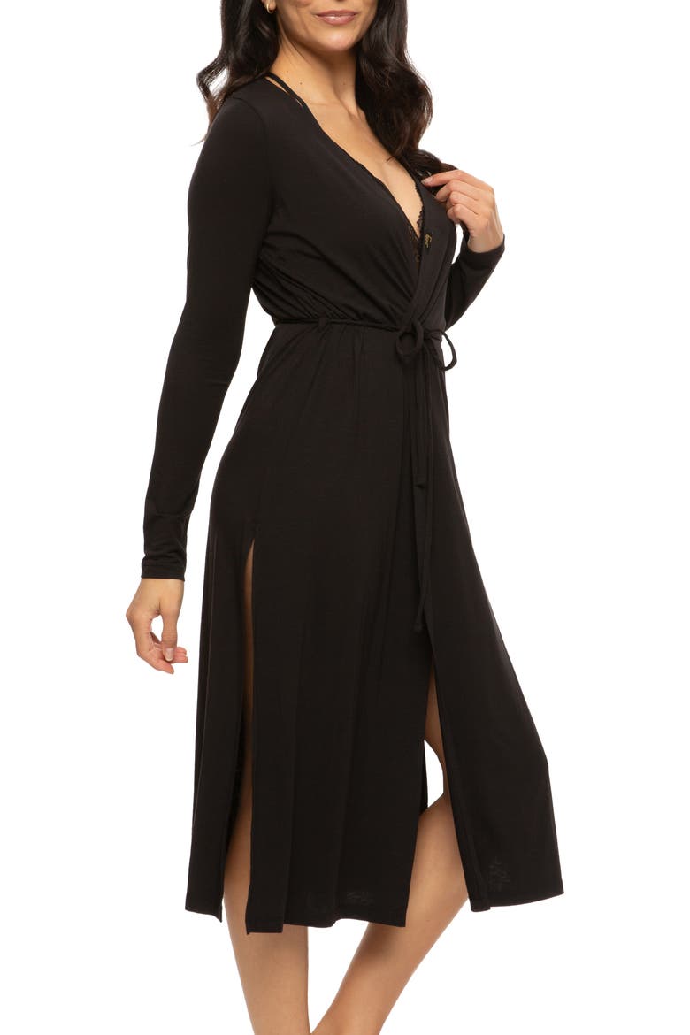Lena Robe, Alternate, color, BLACK