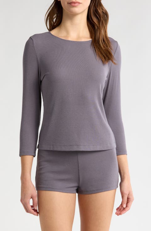 Rib Essentials Short Pajamas