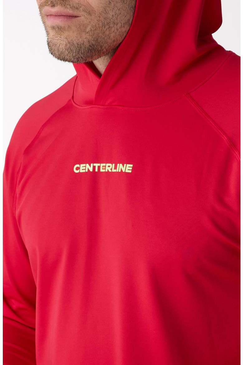 Layering Hoodie Men's, Alternate, color, Team Red