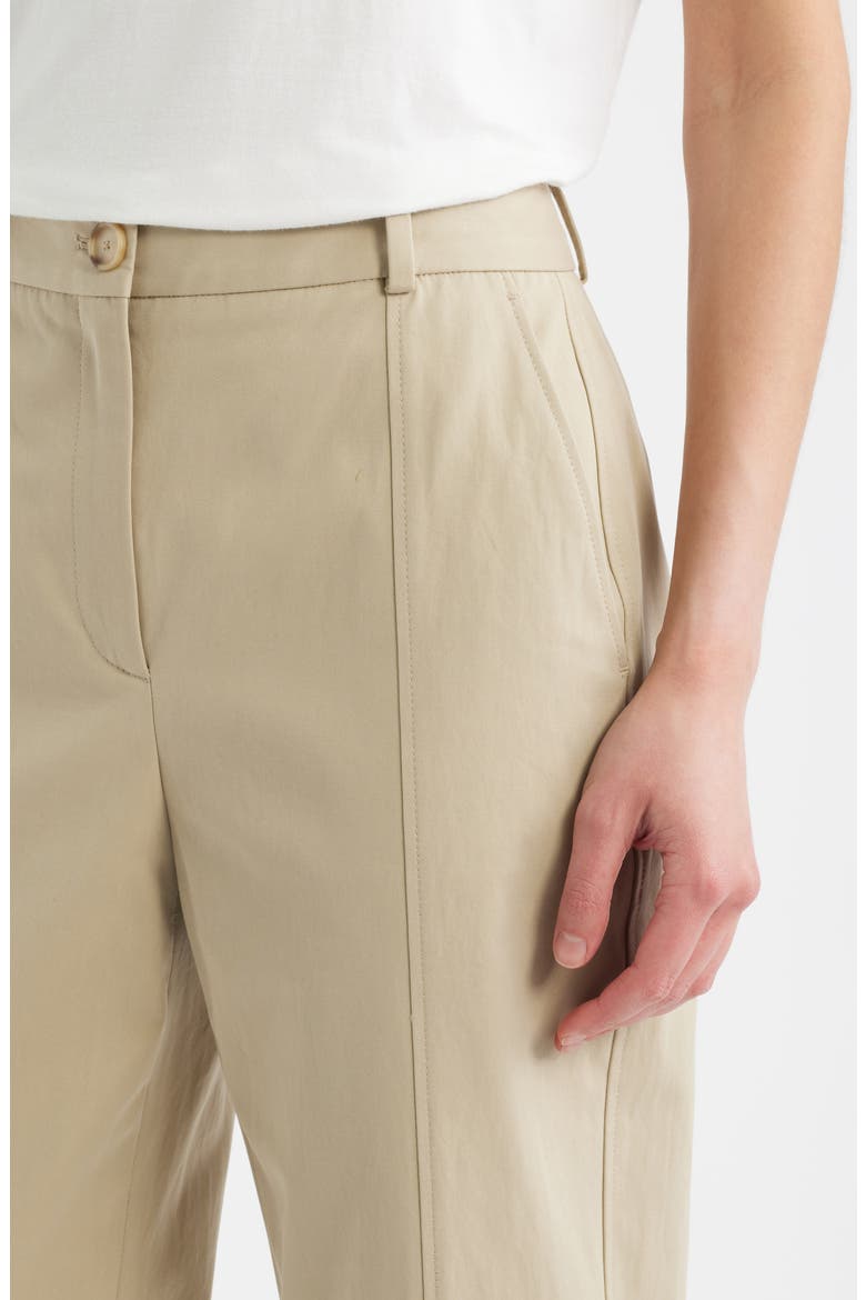 Tecarino Cotton Ankle Pants, Alternate, color, LT BGE