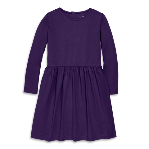 Kids Long Sleeve Perfect Pocket Dress (Toddler, Little Kid & Big Kid)