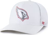 '47 Men's '47 White Arizona Cardinals Snowball Trophy Stretch Fit Hat