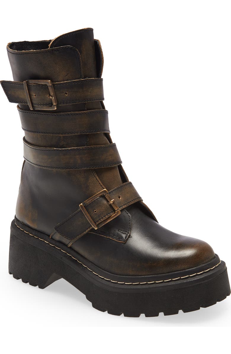 Steve Madden Sarge Buckle Boot, Main, color,