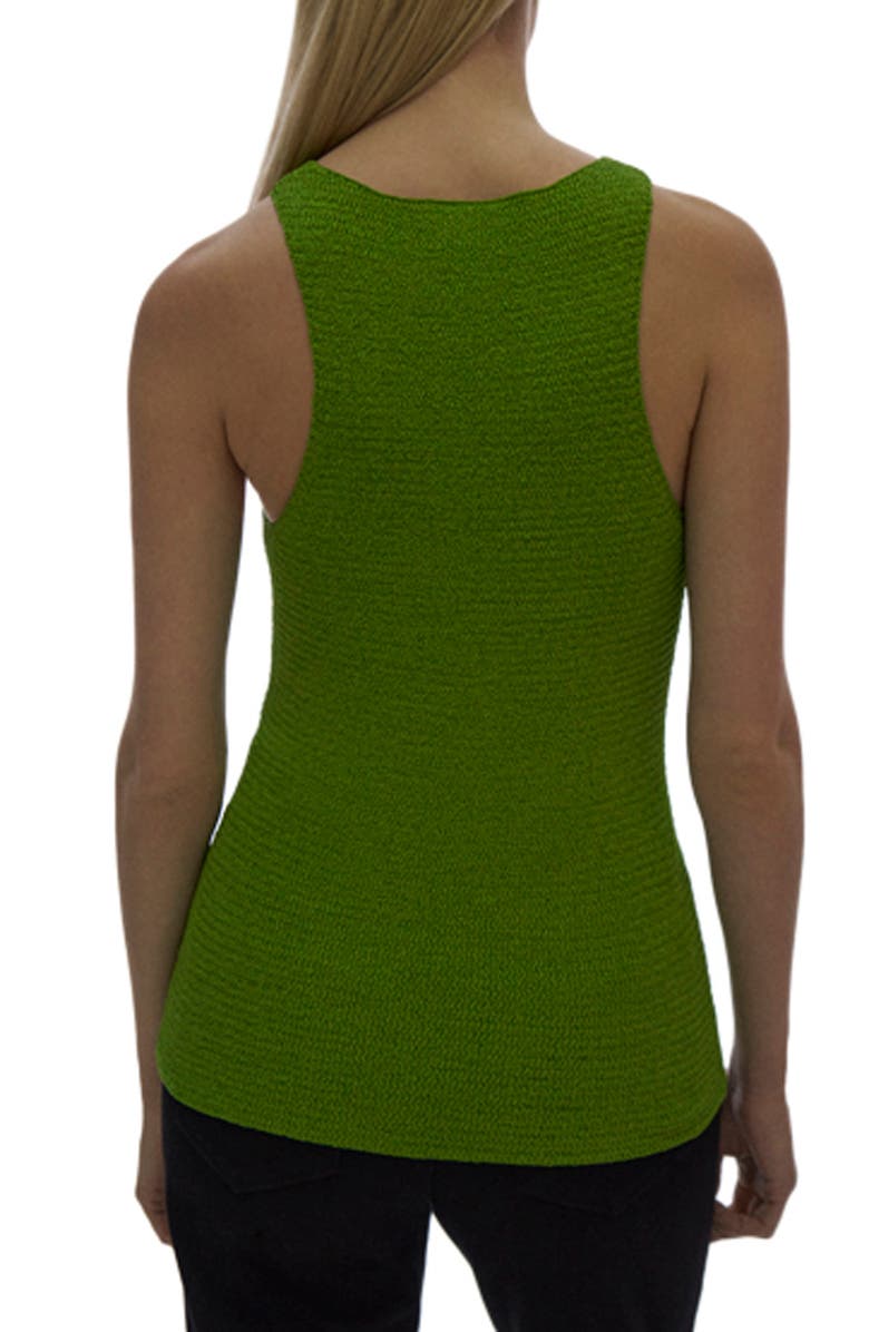 Helmut Lang Ribbon Sweater Tank, Alternate, color, Lawn
