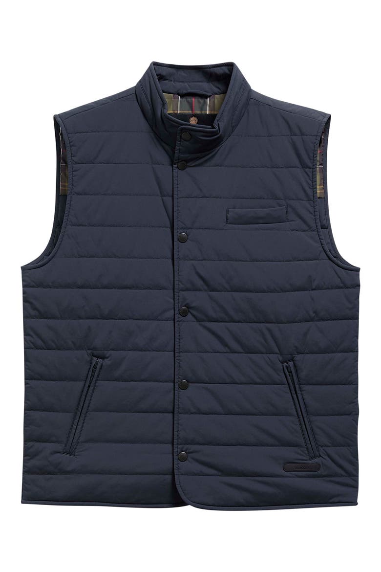Palmo Quilted Gilet, Alternate, color, NAVY