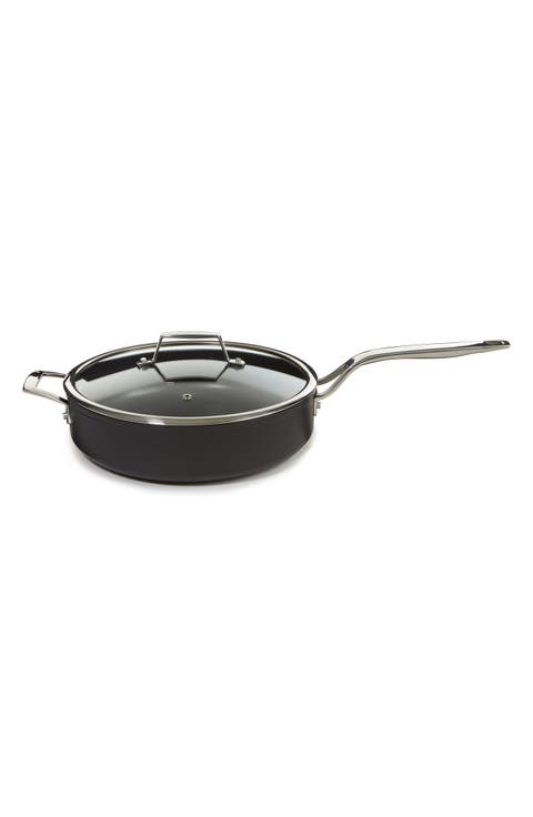Essentials 4.3-Quart Nonstick Covered Skillet