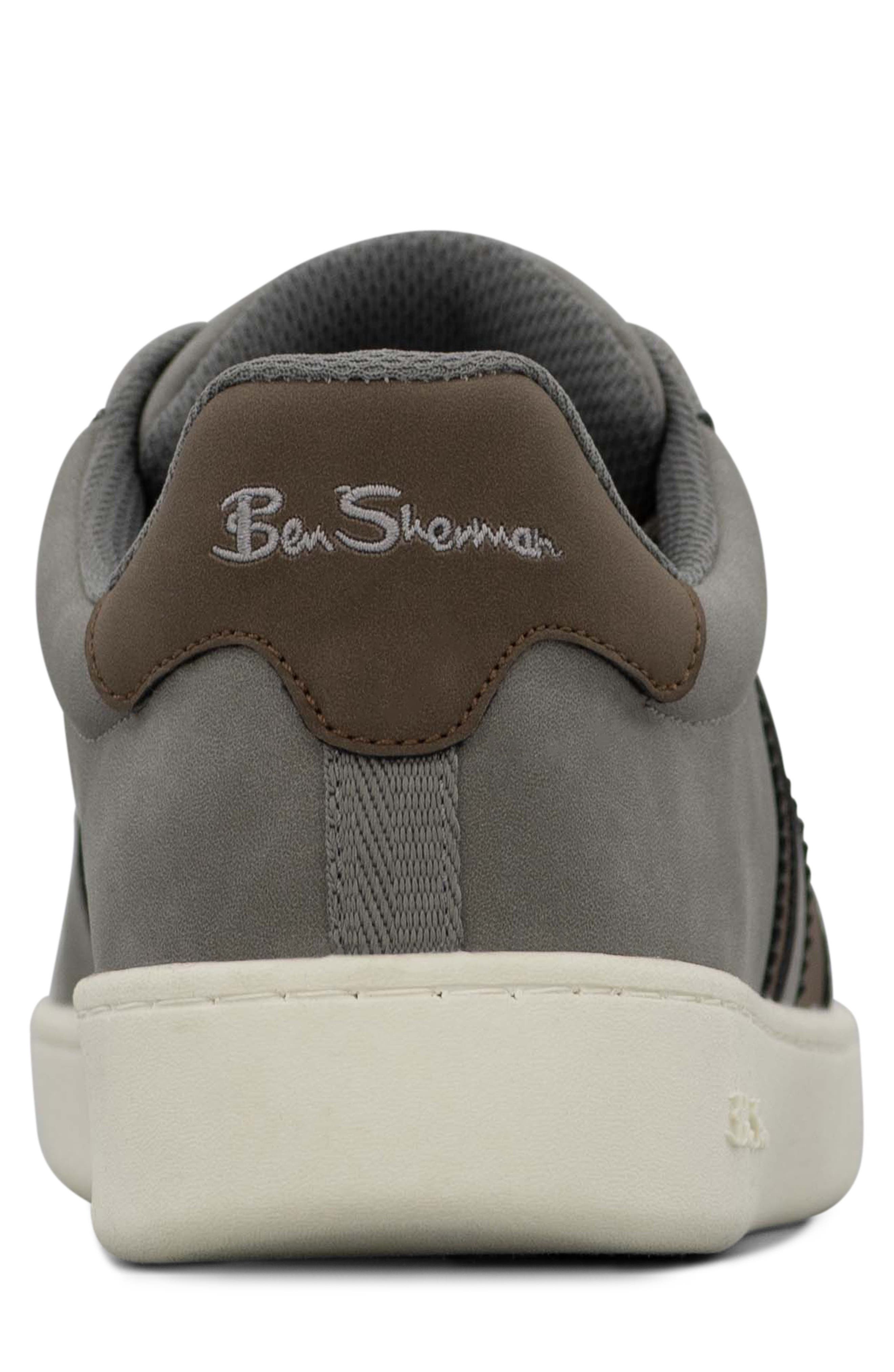Ben Sherman Hyde Sneaker, Alternate, color, Warm Grey/Whisper White/Dk Tan