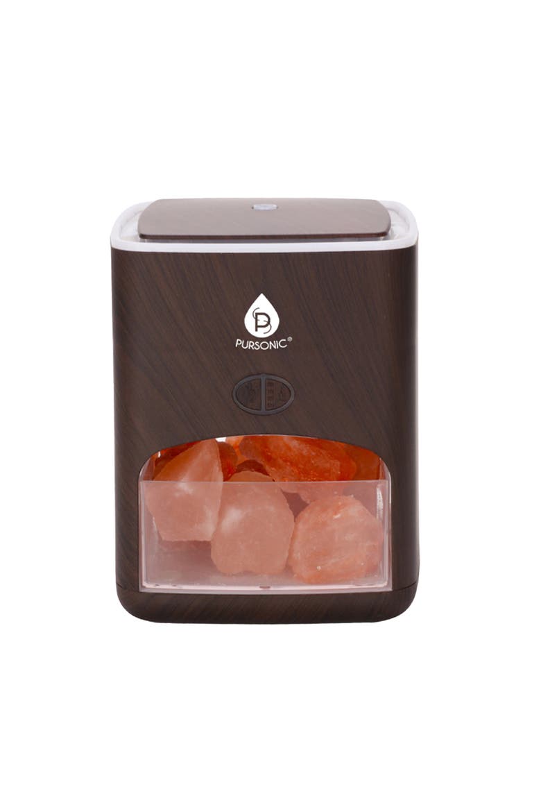 Himalayan Salt Lamp Diffuser - 3-in-1 Wellness Device, Alternate, color, Multicolor
