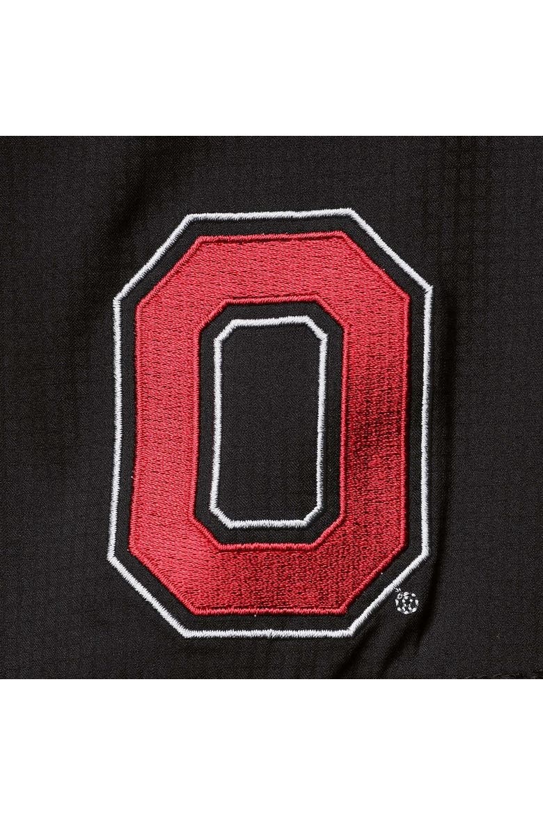 Men's Columbia Black Ohio State Buckeyes Tamiami Omni-Shade Button-Down Shirt, Alternate, color, Black
