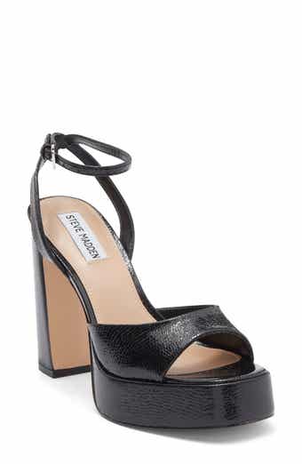 【Steve Madden】Liliia アンクルストラッププラットフォーム Steve Madden Lilia Ankle Strap Platform Sandal (Women