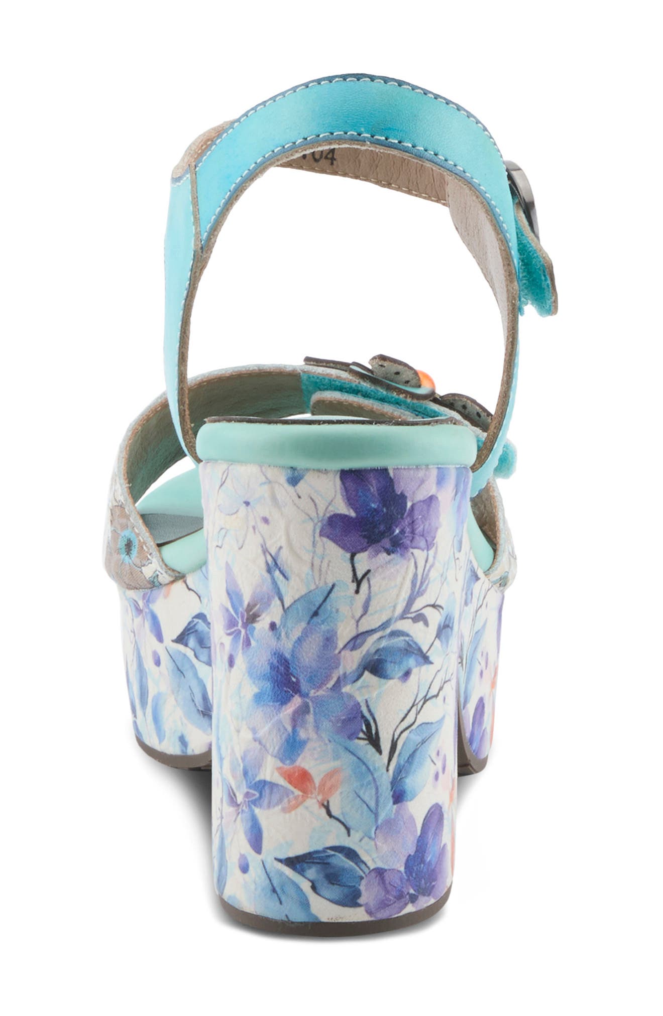Felis Platform Sandal, Alternate, color, SKY BLUE MULTI