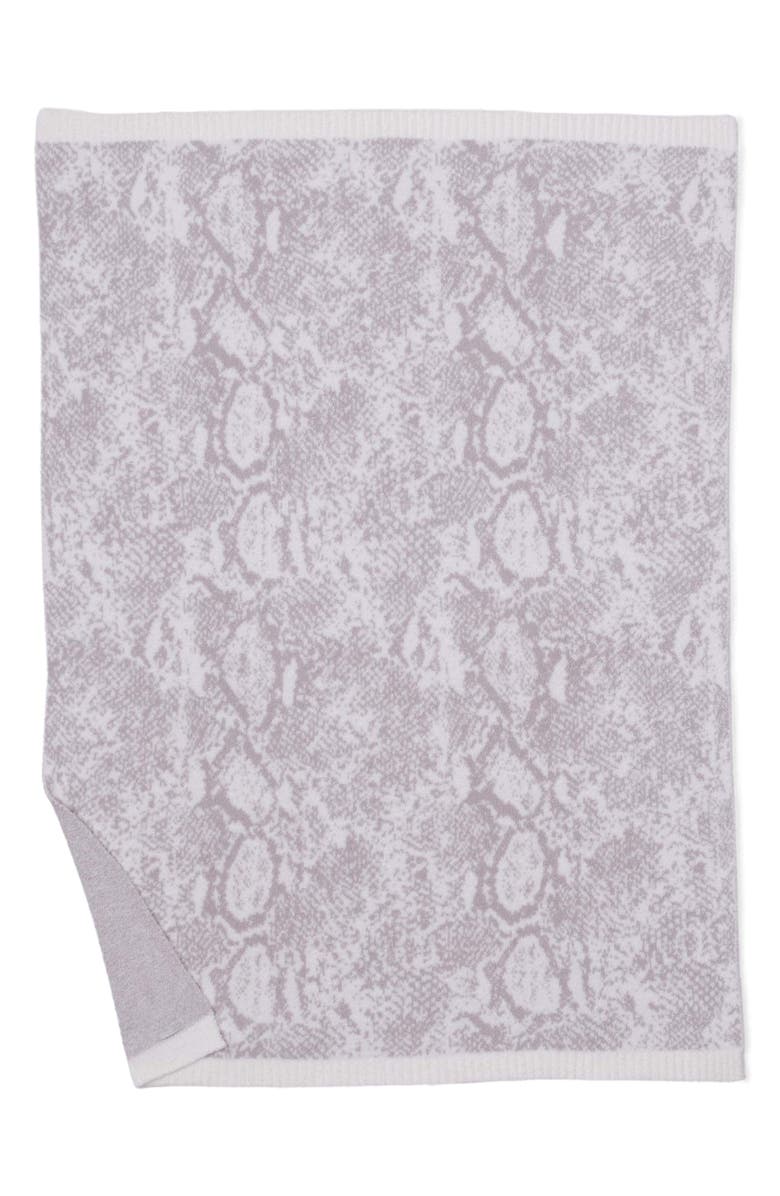Barefoot Dreams<sup>®</sup> CozyChic<sup>®</sup> Python Print Throw Blanket, Alternate, color, Pearl/ Sandstone