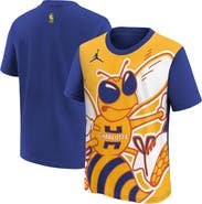 Jordan Brand Youth Jordan Brand Blue/Yellow Charlotte Hornets 2025/26 City Edition Max90 T-Shirt