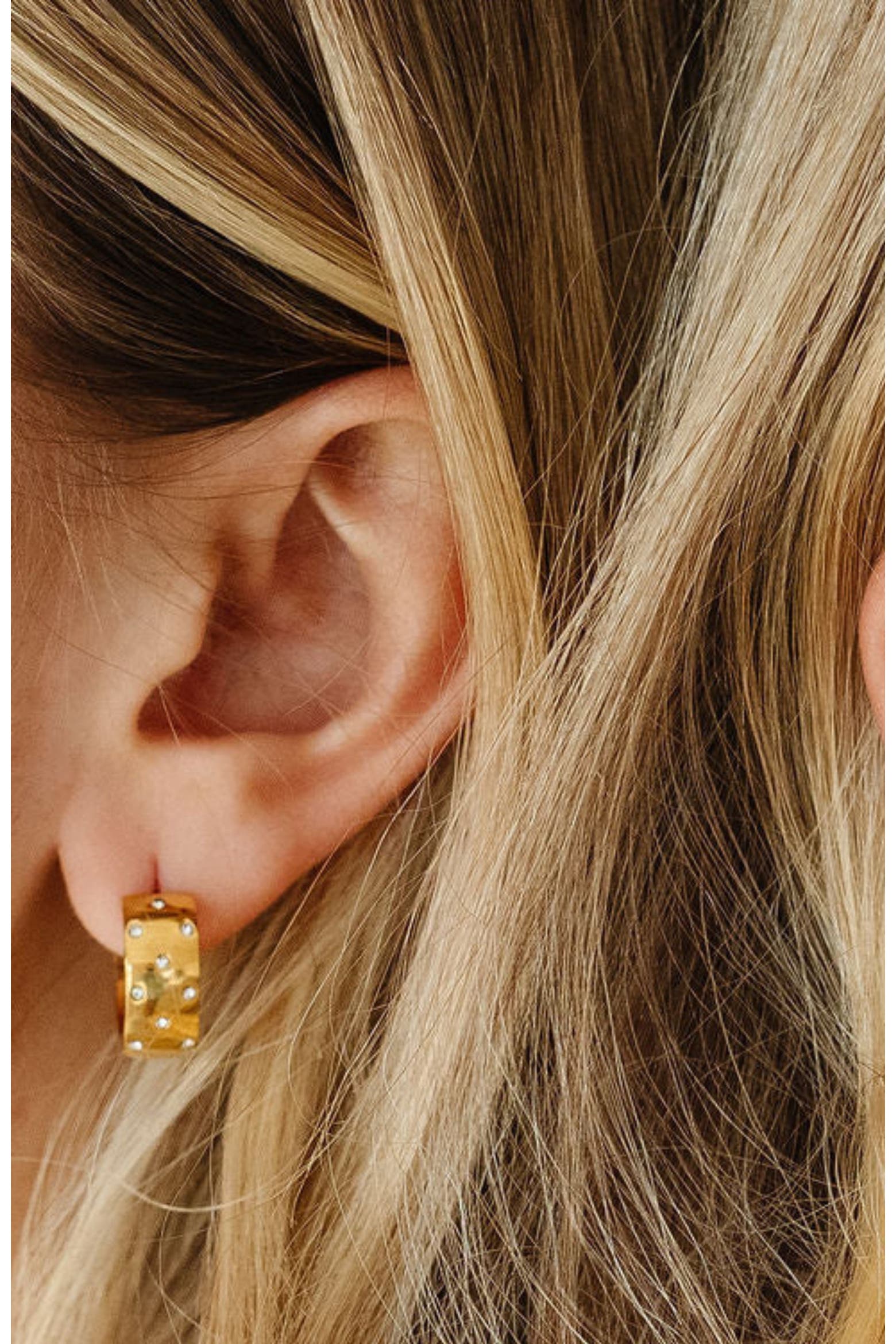 Pip Quantity Pip Pop Girls' Confetti Bold Hoop Hypoallergenic Earring | Nordstrom