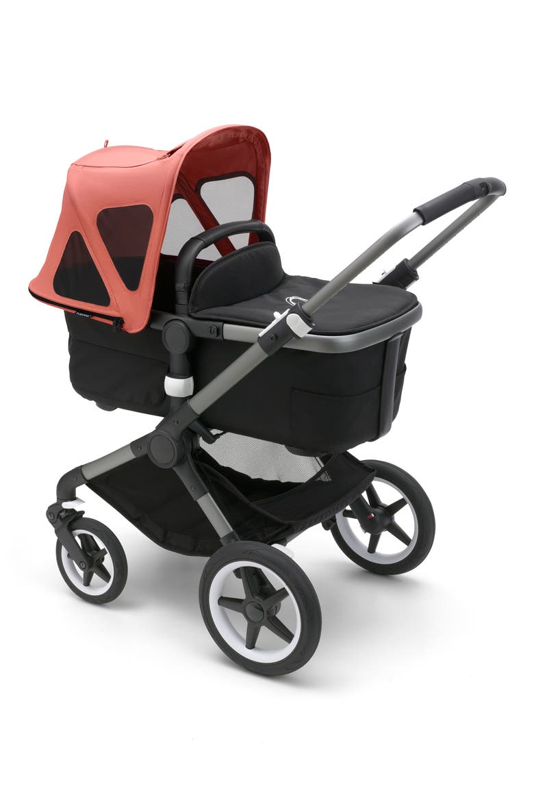 Sun Canopy for Fox, Cameleon or Lynx Strollers, Alternate, color, SUNRISE RED