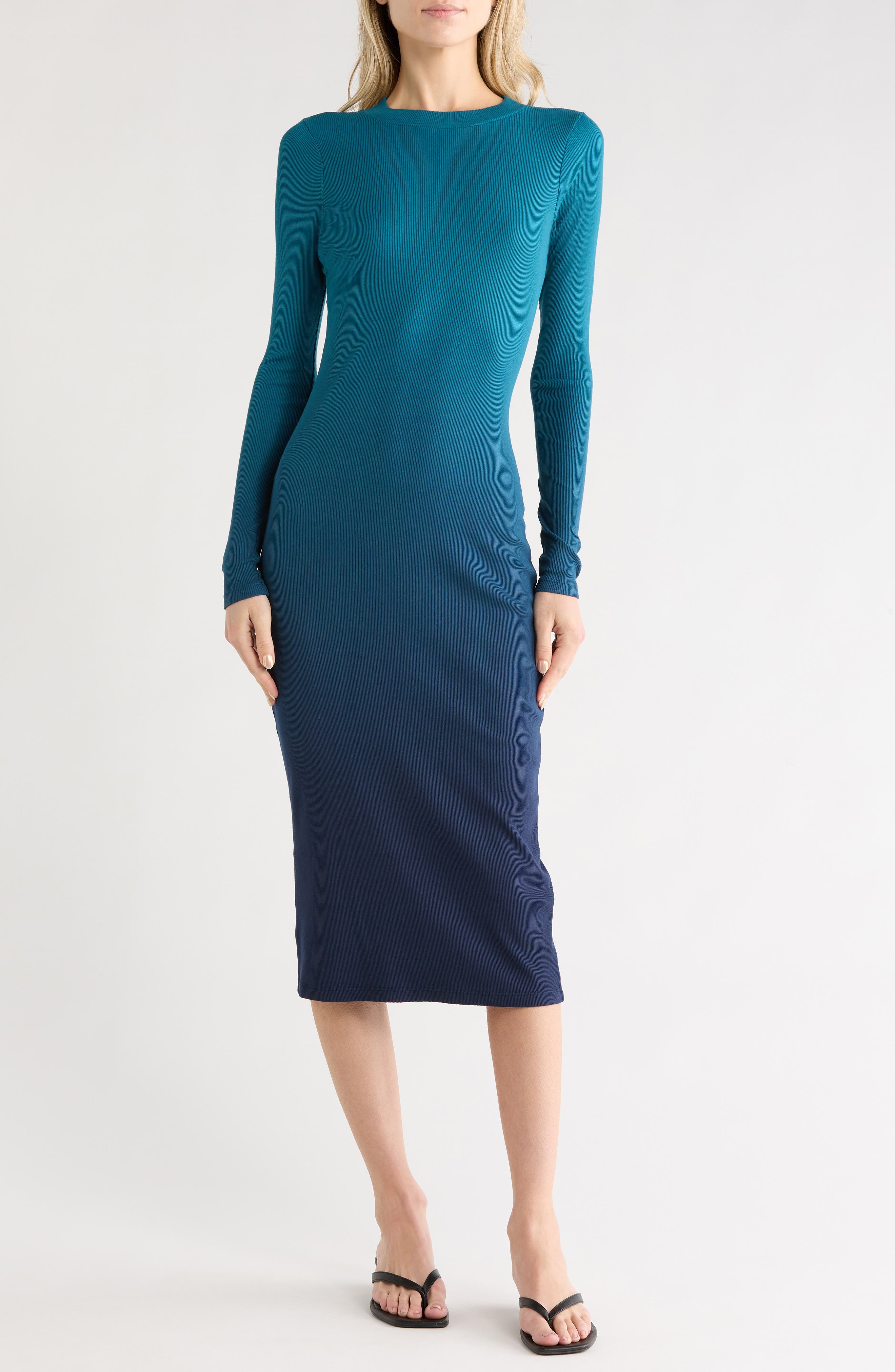 DEEP TEAL OMBRE