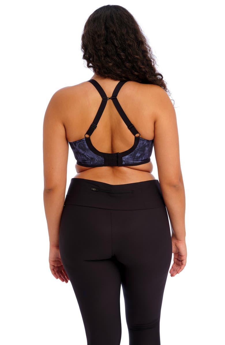 Elomi Underwire Sports Bra, Alternate, color, Stormy Haze
