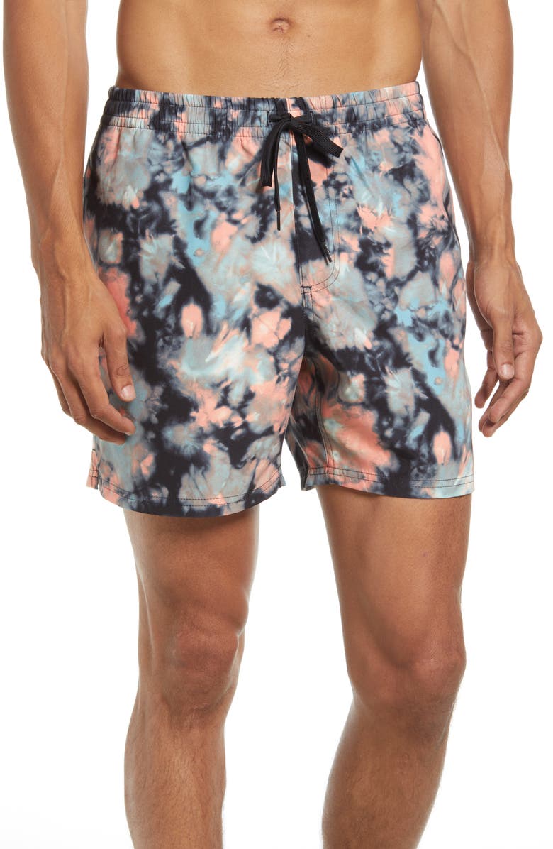 Vans Men's Mixed Volley Swim Trunks, Main, color,