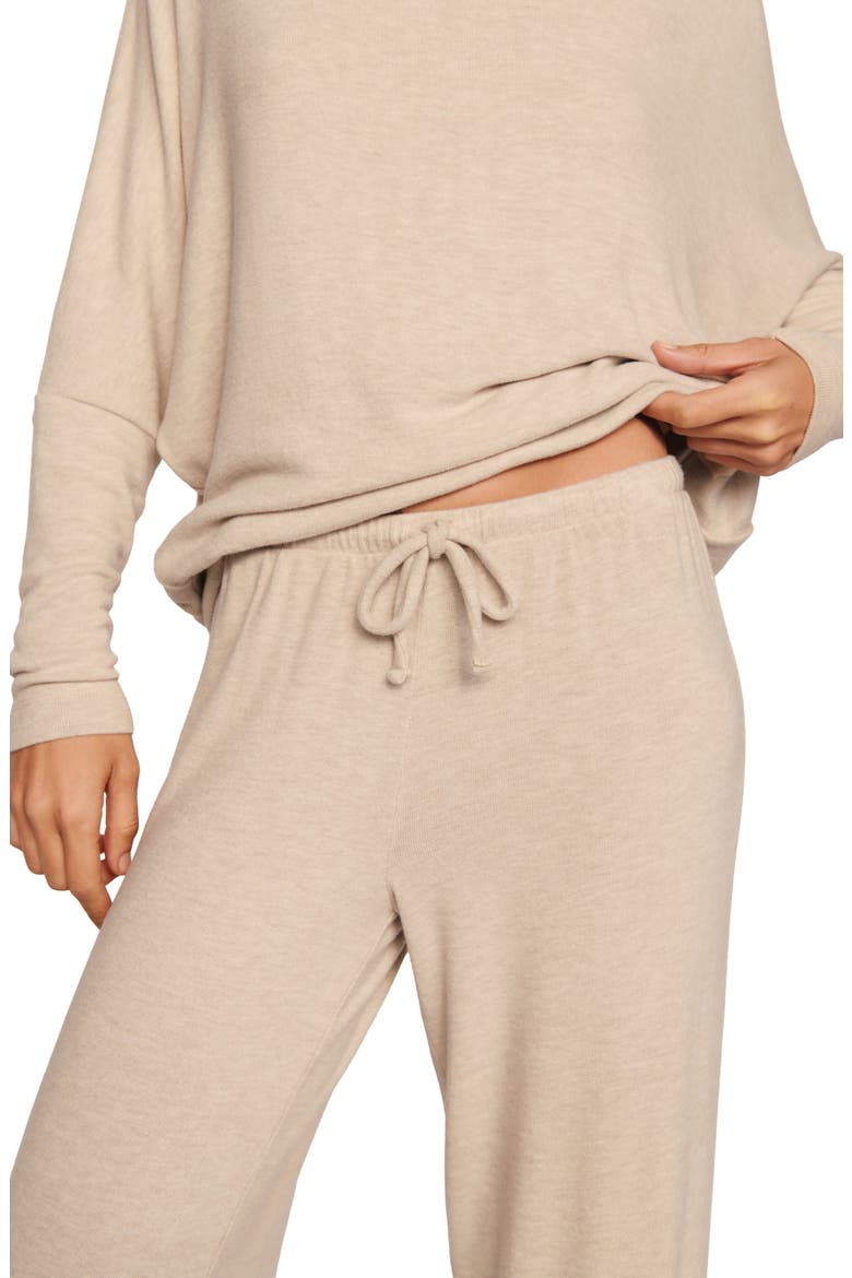Cozy Time Straight Leg Lounge Pants, Alternate, color, HEATHER FRENCH OAK