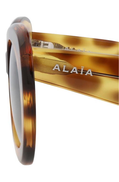 Alaïa 51mm Cat Eye Gradient Sunglasses In Gray