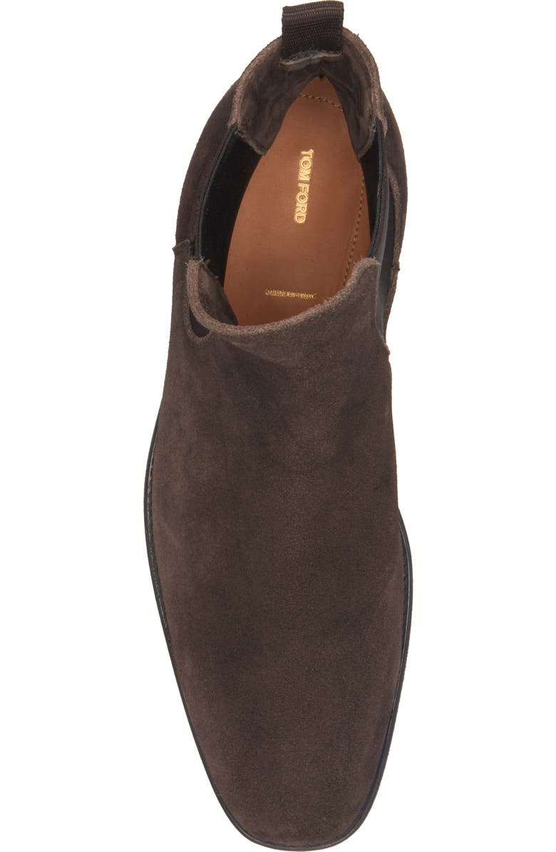 TOM FORD Robert Suede Chelsea Boot, Alternate, color,