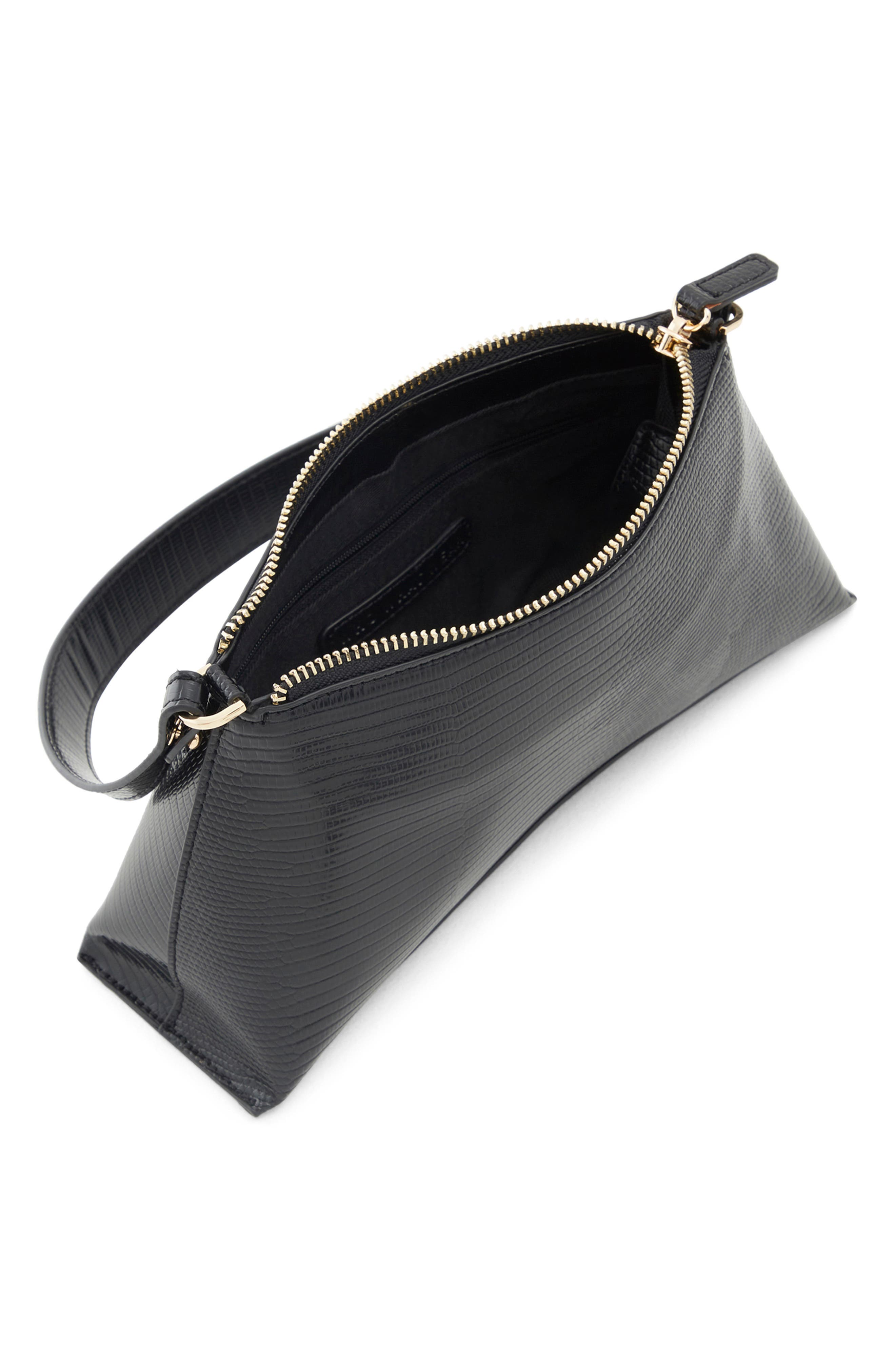 Who What Wear Selene Faux Leather Shoulder Bag, Alternate, color, 