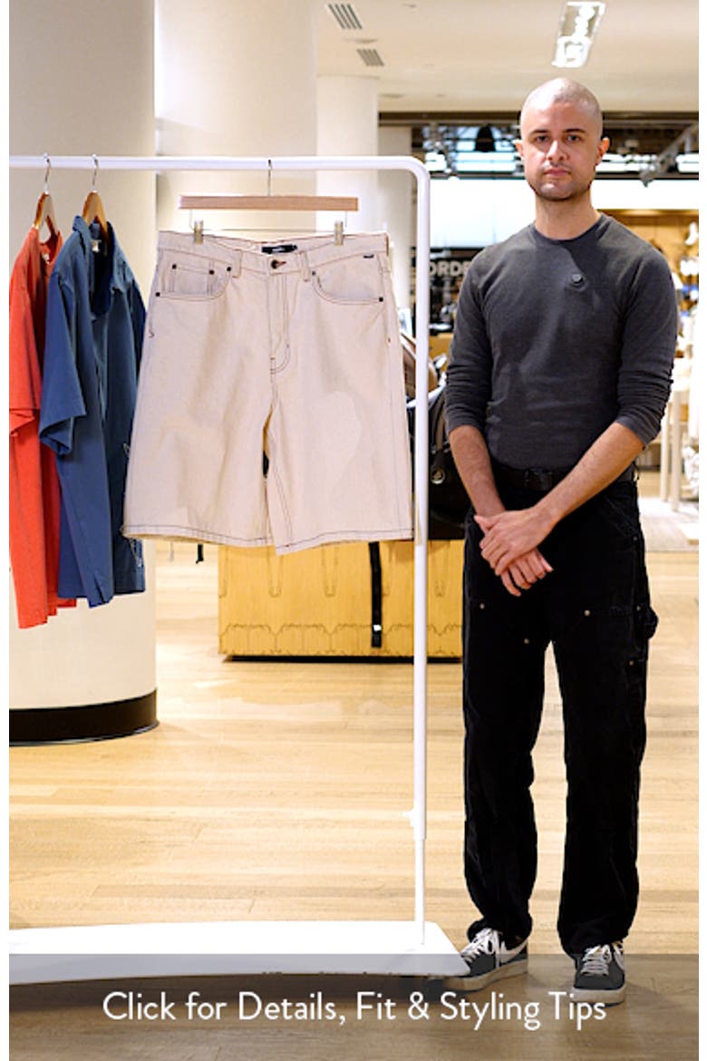 Check-5 Baggy Denim Shorts video
