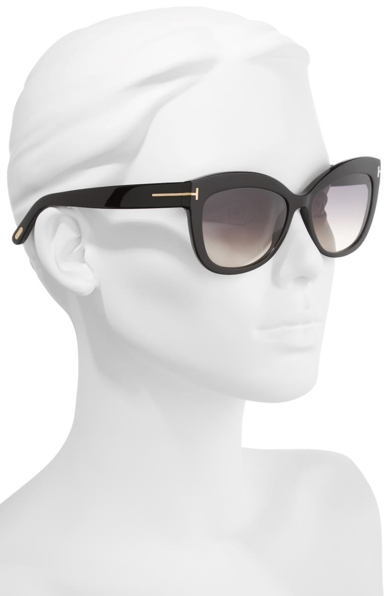 TOM FORD Alistair 56mm Gradient Sunglasses, Alternate, color,
