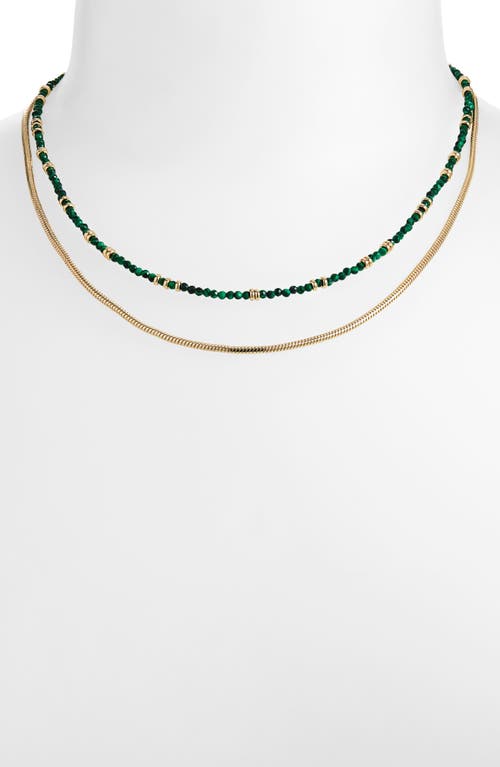 Panacea Set Of 2 Assorted Necklaces