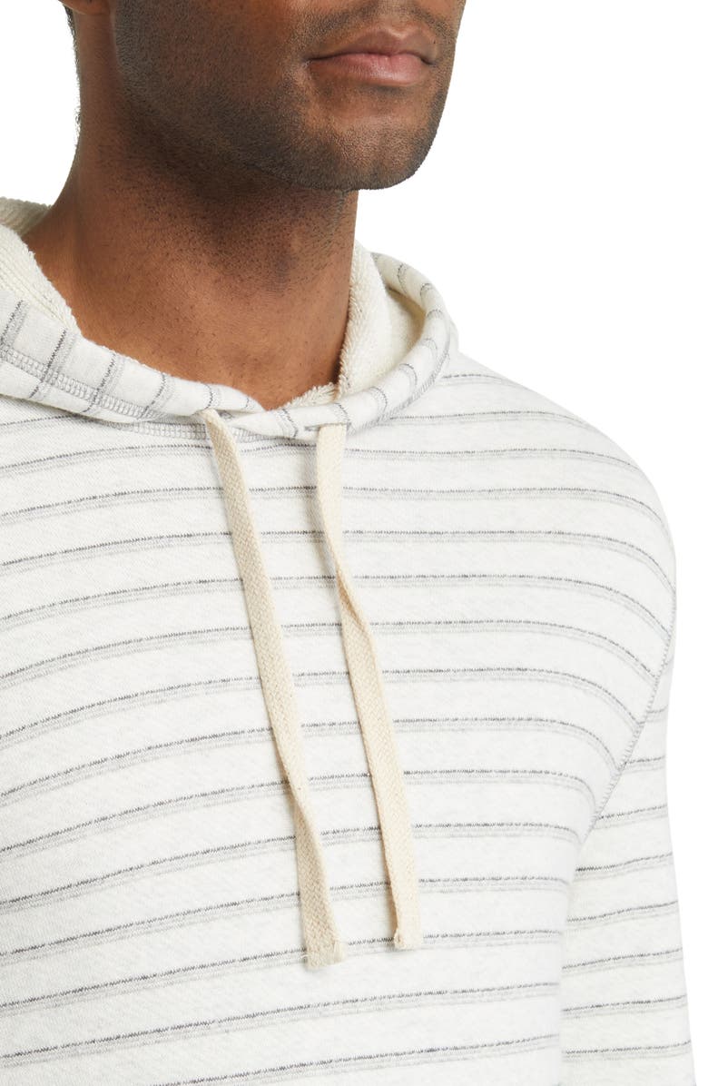 Rails Smith Stripe Cotton Hoodie, Alternate, color, 