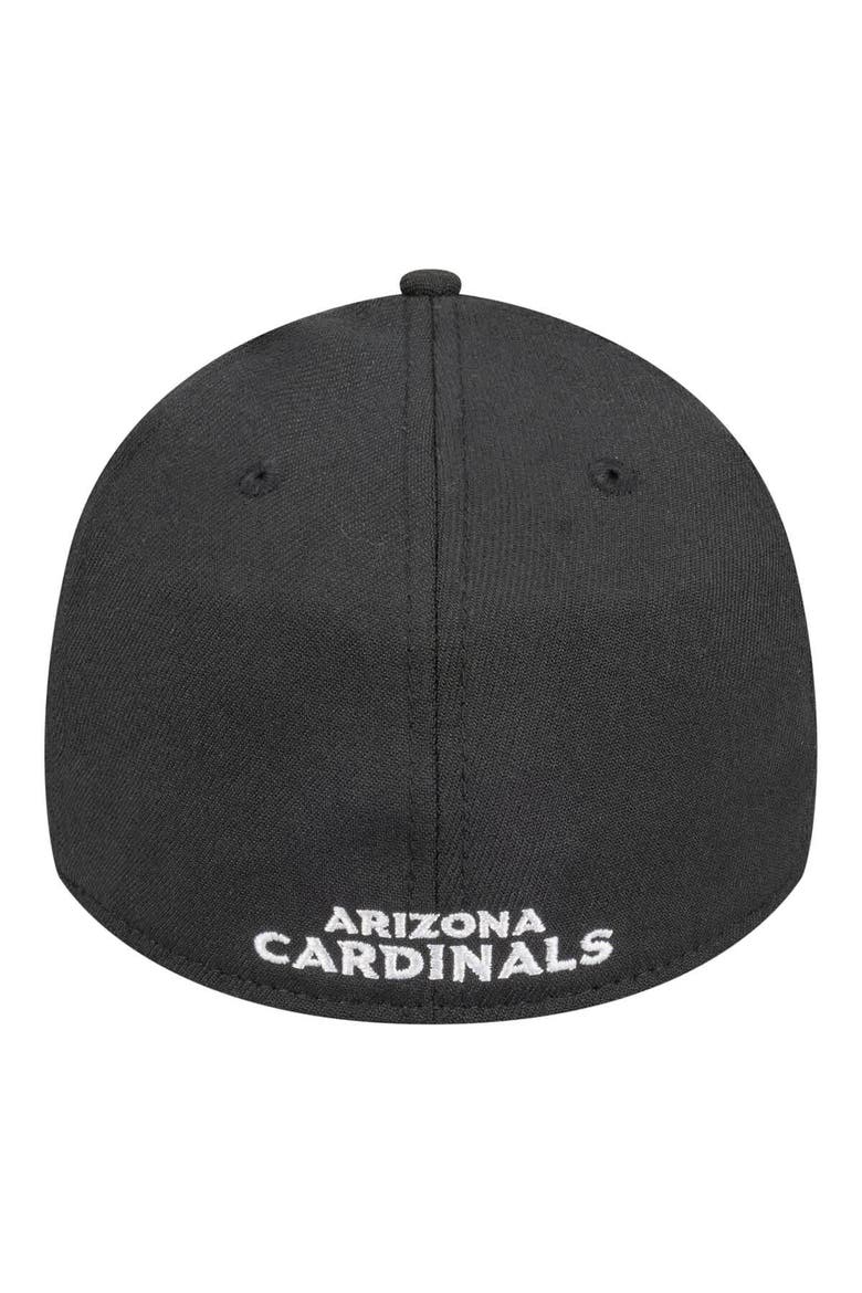 Men's New Era  Black Arizona Cardinals Core Team 39THIRTY Flex Hat, Alternate, color, Black