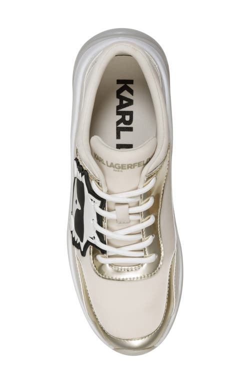 Karl Lagerfeld Paris Coty Sneaker In Neutral