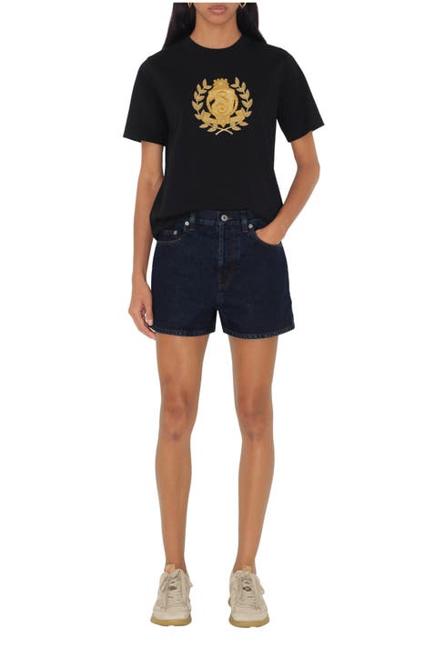 B Crest Cotton T-shirt